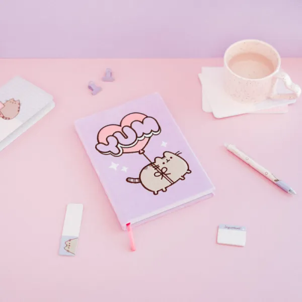 Pusheen - Plush notebook / notebook A5 from the | Pirkti internetu — Megaluks