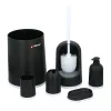 Alpina - bathroom set 6 items (black/white) | Купить онлайн — Megaluks