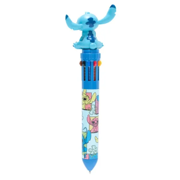 Disney Stitch - 10-color automatic pen with 3D  | Pirkti internetu — Megaluks
