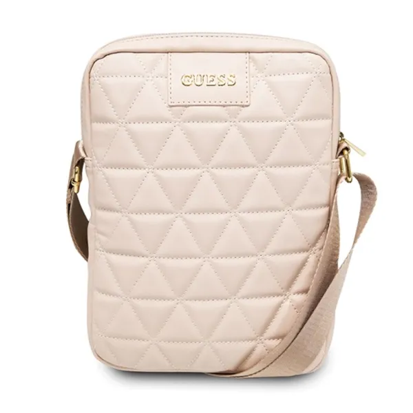 Guess Quilted Tablet Bag 10" (Pink) | Osta veebist — Megaluks