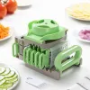 6-in-1 taitettava mandoliiniraastin Choppie InnovaGoods IG814854 Ruostumaton teräs (Kunnostetut Tuotteet B)