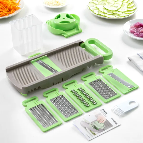 Складная овощечистка-терка 6-в-1 Choppie InnovaGoods IG814854 Нержавеющая сталь (Пересмотрено B)