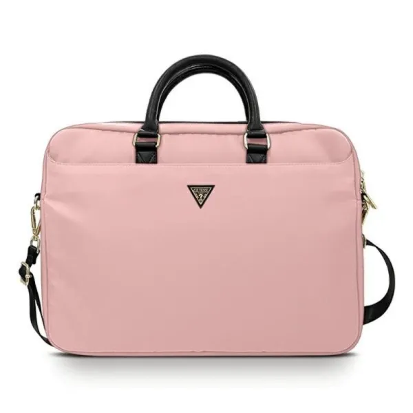 Guess Nylon Computer Bag for notebook 15" / 16" (Pink) | Buy online — Megaluks