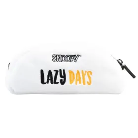 Snoopy - Plush pencil case for accessories from the Lazy Days collection