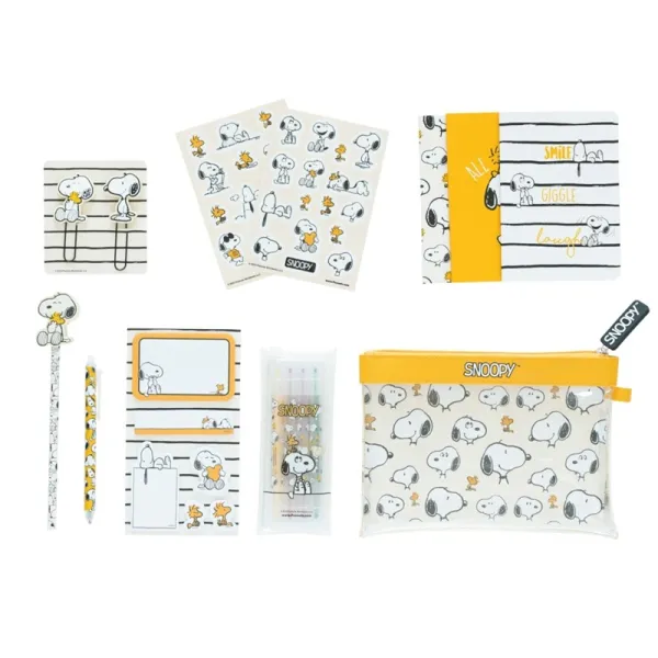 Snoopy - 15-piece school supplies set | Pirkti internetu — Megaluks