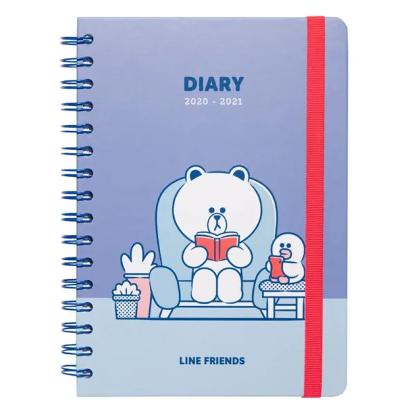 Line Friends - Calendar 2020/2021 A5 | Pirkti internetu — Megaluks