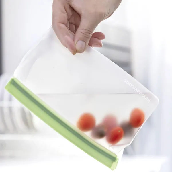 Setti uudestaan käytettäviä ja ilmatiiviitä pusseja. InnovaGoods V0103189 Läpinäkyvä 6 osaa (Kunnostetut Tuotteet B)