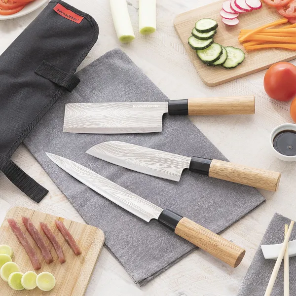 Nažu komplekts ar profesionālu nēsāšanas somiņu Damas·Q InnovaGoods