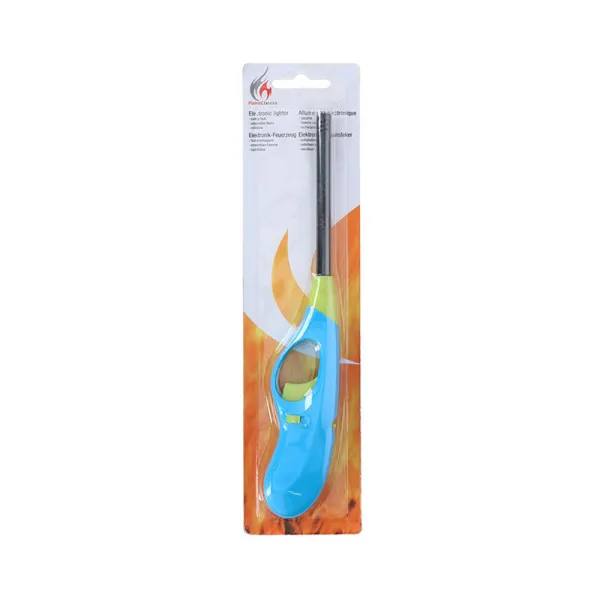 Comfortable gas lighter 26.6 cm (blue) | Buy online — Megaluks