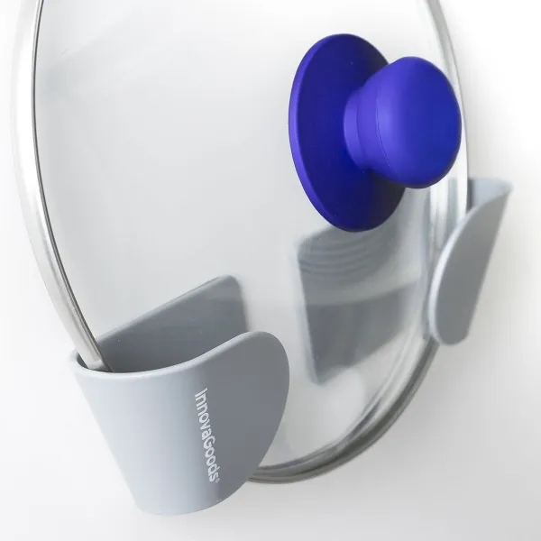 3 priklijuojamų laikiklių puodų dangčiams rinkinys Smarack InnovaGoods
