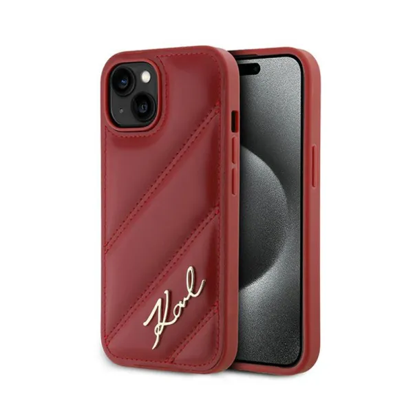 Karl Lagerfeld Diagonal Quilted Script - Case f | Pirkti internetu — Megaluks