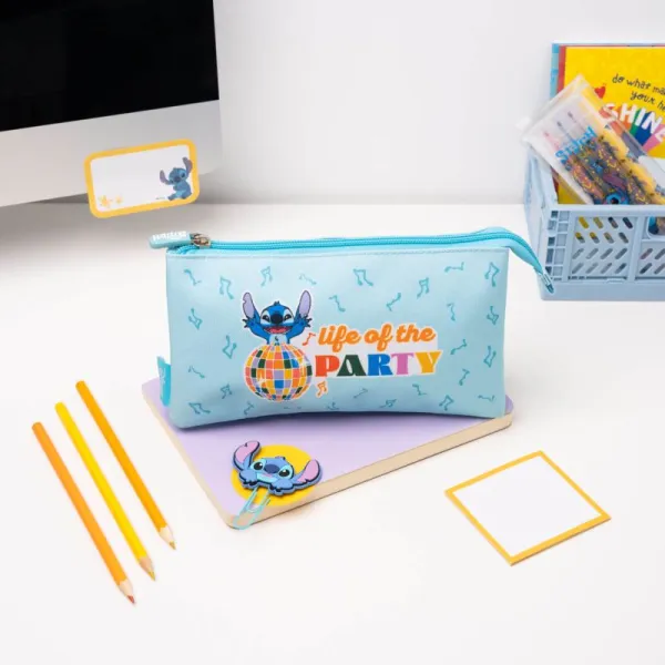 Disney Stitch - 3-compartment pencil case from the | Osta veebist — Megaluks