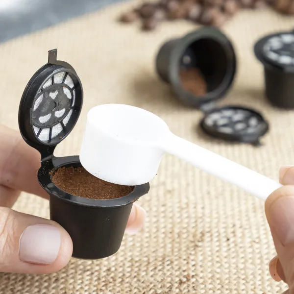 Uudelleenkäytettävien kahvikapselien 3 kappaleen setti Recoff InnovaGoods