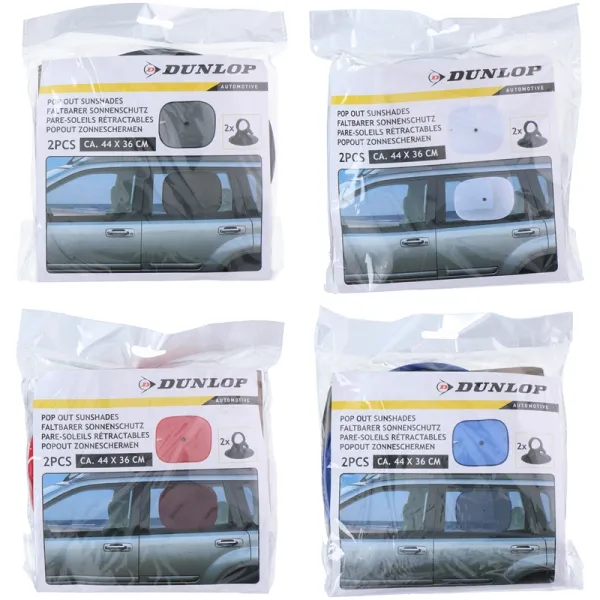 Dunlop - Sun visor for car side windows 36x44 c | Pirkti internetu — Megaluks