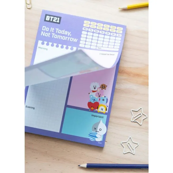 BT21 - Daily Planner A5 | Osta verkosta — Megaluks