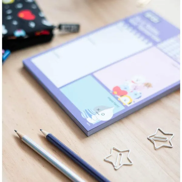 BT21 - Daily Planner A5 | Osta verkosta — Megaluks