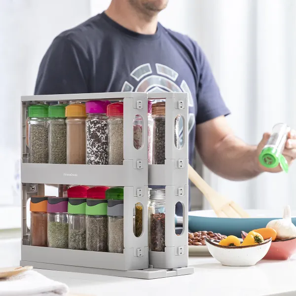 Slankiojantis ir sukamas prieskonių organaizeris Rispick InnovaGoods (Naudoti A)
