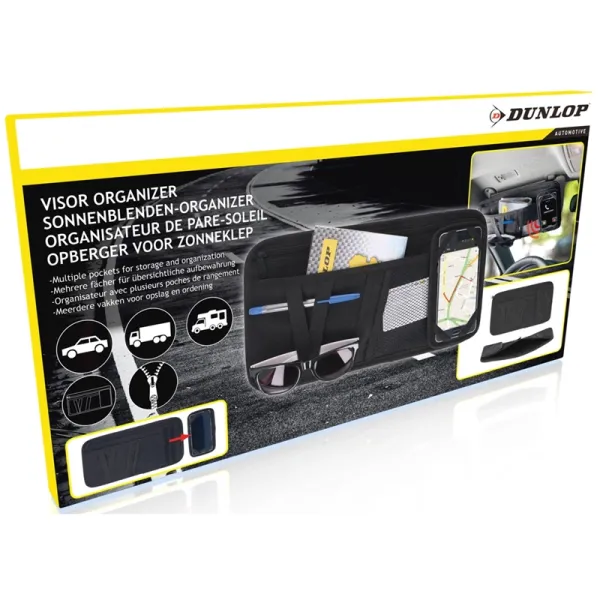 Dunlop - Car storage organizer for sun visor | Pirkti internetu — Megaluks