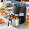 Airfryer InnovaGoods Musta 1400 W 3,5 L Ruostumaton teräs (Kunnostetut Tuotteet B)