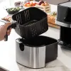 Oro gruzdintuvė InnovaGoods Juoda 1700 W 5,5 L Nerūdijantis plienas (Naudoti B)