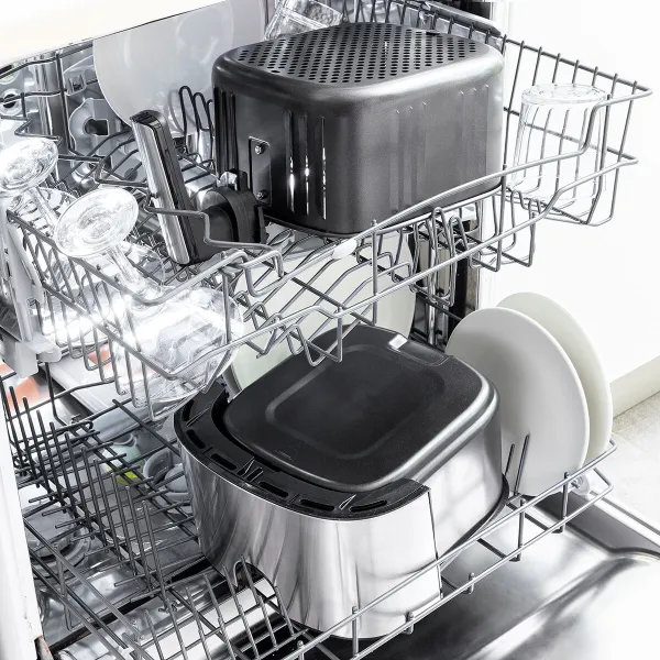 Karstā gaisa fritieris InnovaGoods Melns 1700 W 5,5 L Nerūsējošais tērauds (Atjaunots B)