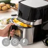 Аэрофритюрница InnovaGoods Window Чёрный 1700 W 6,5 L Нержавеющая сталь (Пересмотрено A)
