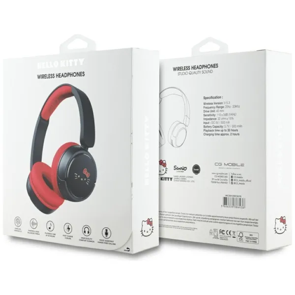 Hello Kitty Face Logo - Wireless Over-Ear Bluet | Pirkti internetu — Megaluks
