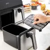 Karstā gaisa fritieris InnovaGoods Fryinn Double 8000 Melns 3400 W 8 L Nerūsējošais tērauds