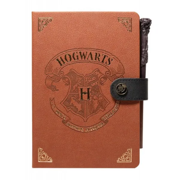 Harry Potter - A5 Notebook / Notebook with Wand | Osta verkosta — Megaluks