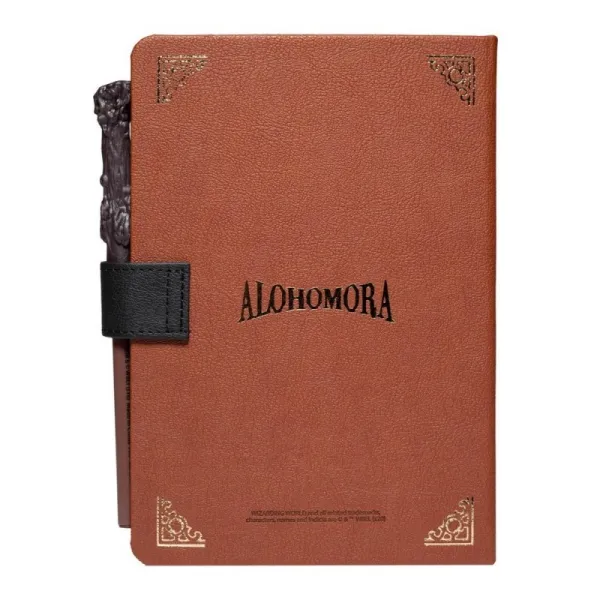 Harry Potter - A5 Notebook / Notebook with Wand | Osta verkosta — Megaluks