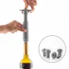 Vakuumipumppu ja viinistopperi Winuum InnovaGoods (4 korkit)