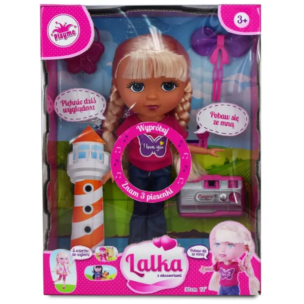 Playme - Doll with accessories explorer (30 cm) | Osta veebist — Megaluks