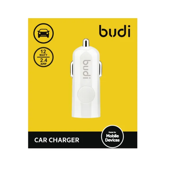 Budi - 1 USB car charger with LED indicator | Osta verkosta — Megaluks