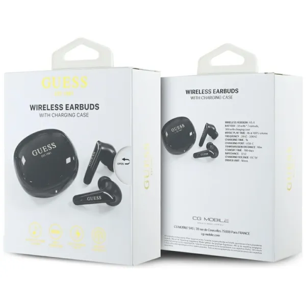 Guess Flat Classic Logo Electroplated - TWS Ear | Pirkti internetu — Megaluks