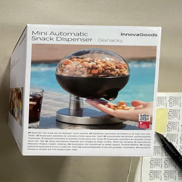 Mini saldainių ir riešutų dozatorius InnovaGoods