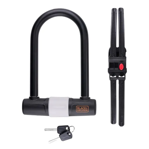 Black&Decker - Bicycle Lock / U-Lock 14x25 cm | Osta veebist — Megaluks