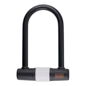 Black&Decker - Bicycle Lock / U-Lock 14x25 cm | Osta verkosta — Megaluks