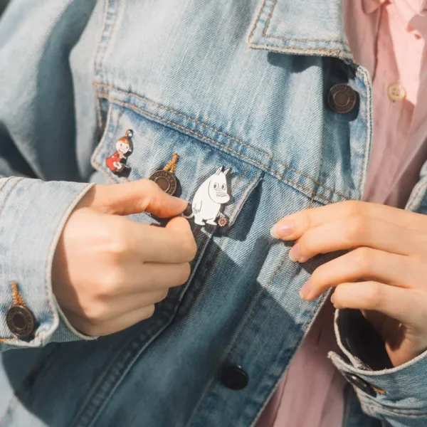 Moomins - Set of 4 Pins for Clothes or Backpack | Pirkti internetu — Megaluks