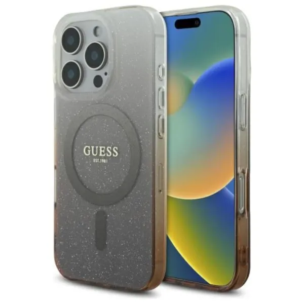 Guess IML Glitter Gradient MagSafe - Case for i | Купить онлайн — Megaluks