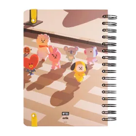 Line Friends - Notebook A5 | Pirkt tiešsaistē — Megaluks