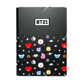 BT21 - Folder/briefcase with elastic band | Buy online — Megaluks