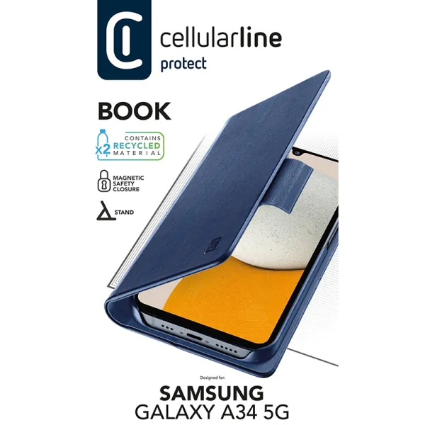 Cellularline Book Case - Case Samsung Galaxy A3 | Купить онлайн — Megaluks
