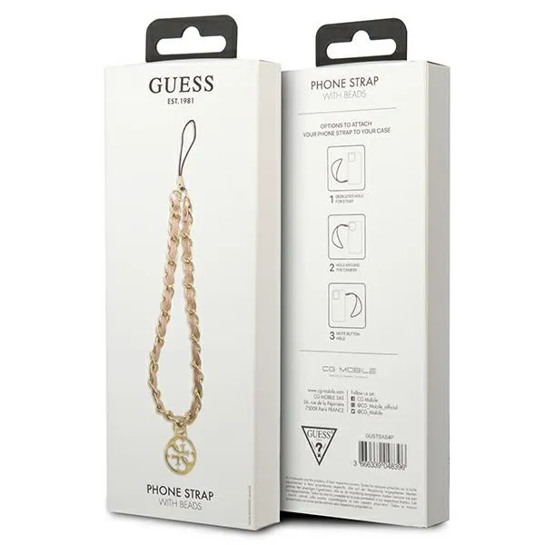 Guess Phone Strap Chain Metal 4G Charms | Pirkti internetu — Megaluks