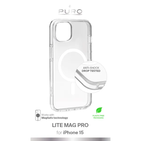 PURO LITEMAG PRO - Case for iPhone 15 MagSafe ( | Купить онлайн — Megaluks