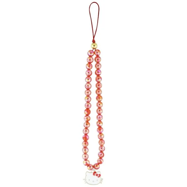 Hello Kitty Pearls Kitty Head - Phone Charm (Re | Pirkti internetu — Megaluks