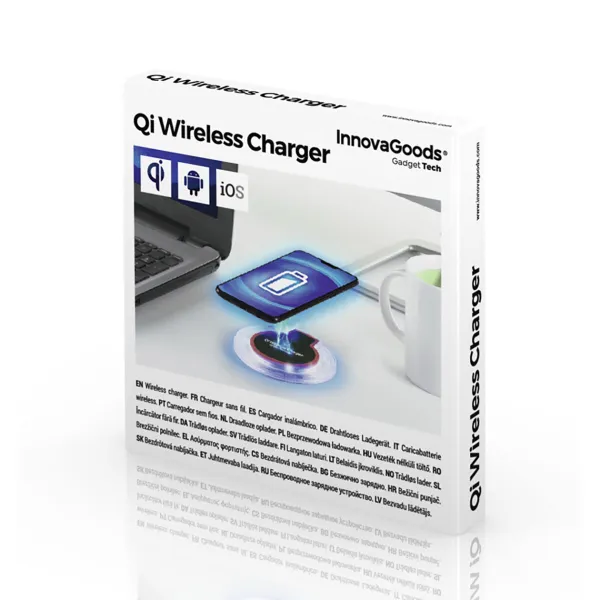 беспроводное зарядное устройство для смартфонов Qi InnovaGoods