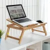 Bambu taitettava sivupöytä Lapwood InnovaGoods
