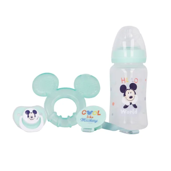 Mickey Mouse - Baby set (bottle with nipple 240 | Pirkti internetu — Megaluks
