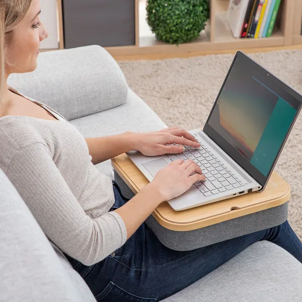Pārnēsājams rakstāmgalds ar uzglabāšanas paplāti Larage InnovaGoods