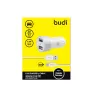 Budi - 2 USB car charger with LED indicator+lig | Купить онлайн — Megaluks